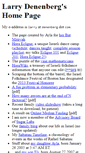 Mobile Screenshot of larry.denenberg.com